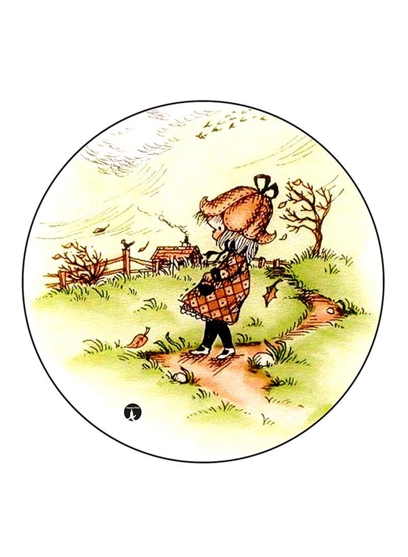 RKN Vintage Art Printed Fridge Magnet Multicolour - Image 2