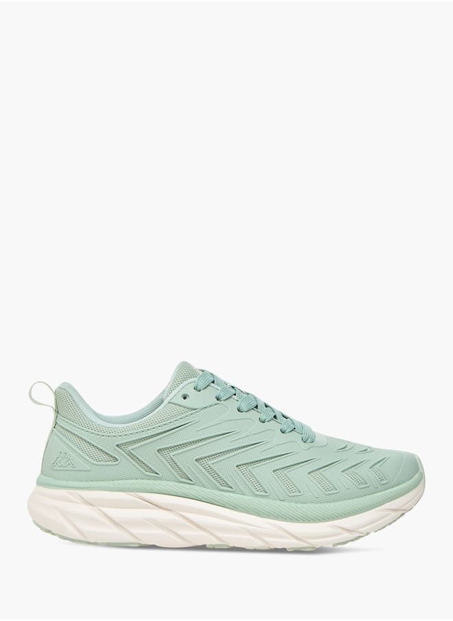 Kappa - Womens Panelled Lace-Up Sports Shoes with Pull Tab - Image 1