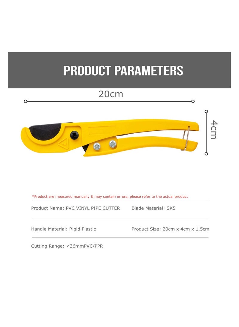Vinyl PVC Pipe Cutter 36mm - Image 4