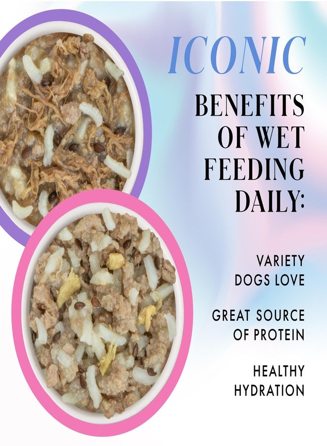 ويروفا Weruva Pamper Like Paris Natural Wet Dog Food, Beef and Duck Recipes Cooked in Broker, Variety Pack (2.75oz Cup, Pack of 10) - Image 4