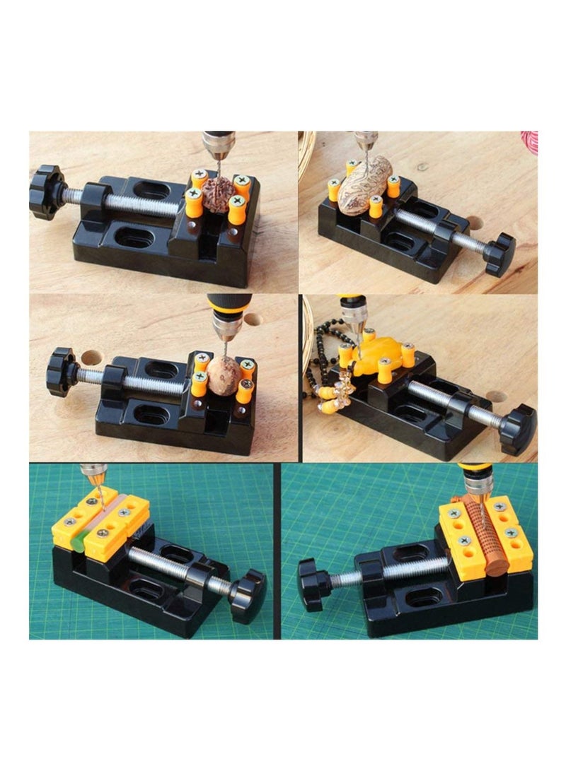 Universal Aluminum Alloy Walnut Nut Clip Mini Bench Vise Clamp Aluminum Alloy Walnut Nut Clip Jewelry Pincers Table Pliers Carving Fixed Tools by Other/ Cooking Utensils  - Image 2