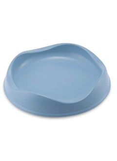 Beco Pets Beco Sustainably Made Bamboo Dishwasher Safe Cat Food And Water Bowl Blue 250ML  - Image 2