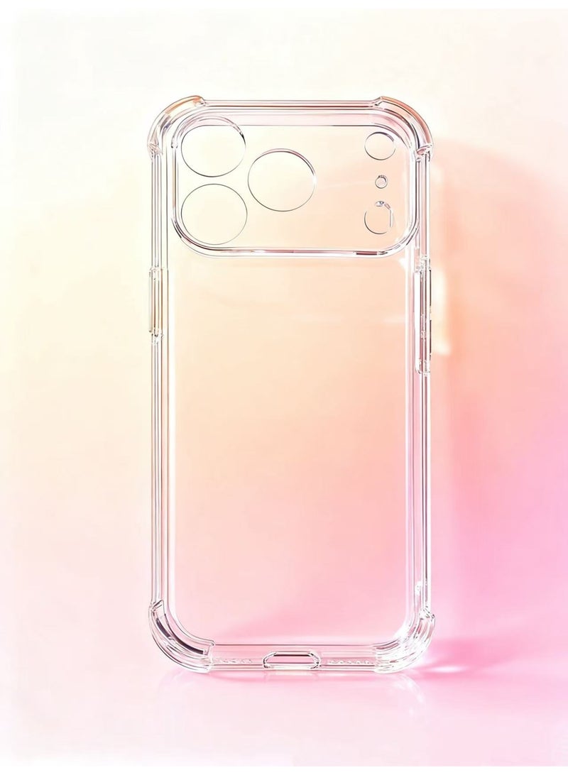 iPhone 17 Pro case, shatterproof, transparent, skin-friendly, cost-effective, ultra-thin, full-coverage soft shell - Image 5
