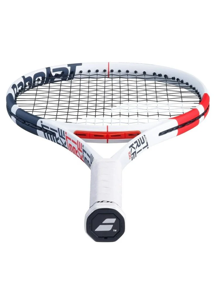 بابولات Babolat Tennis Unstrung Rackets PURE STRIKE 100 White Red Black