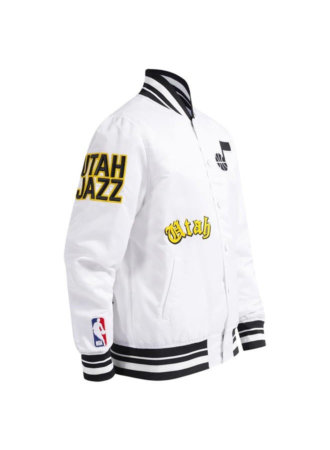 Pro Standard MENS NBA OLD ENGLISH SATIN SATIN JACKET - Image 2