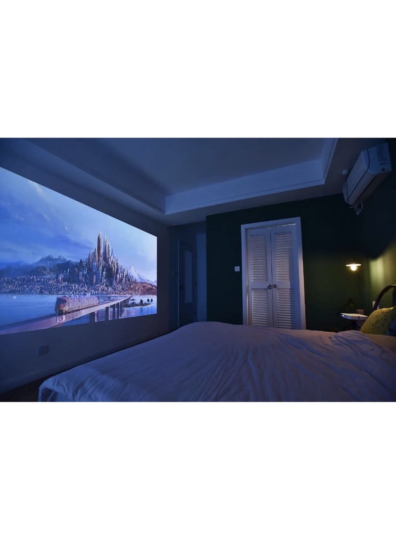 Umiio Umiio Q5 Mini Smart Projector | 1080P HD, 4K Input Support, WiFi 6 & Bluetooth 5.2, Portable Home Theater, 5000 Lumens  - Image 2