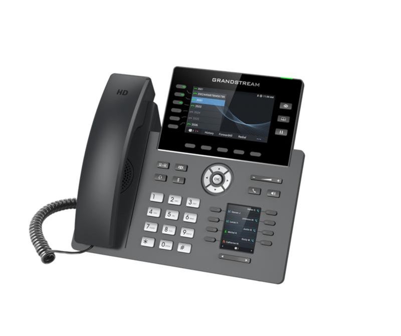 Grandstream GRP2616 IP Phone | 6 Lines, 6 SIP Accounts | 4.3-Inch Color Display | Wi-Fi 5 | Dual-port Gigabit Ethernet with Integrated PoE - Image 2