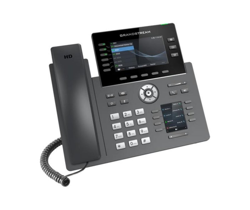 Grandstream GRP2616 IP Phone | 6 Lines, 6 SIP Accounts | 4.3-Inch Color Display | Wi-Fi 5 | Dual-port Gigabit Ethernet with Integrated PoE - Image 3