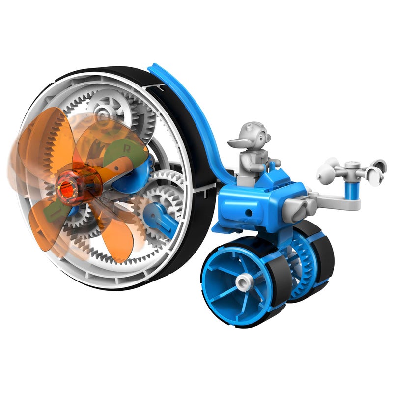 Thames & Kosmos WindBots 6-in-1 Engineering STEM Kit | Build 6 Wind-Powered Bots, No Batteries/Electricity Required | Explore Wind Technology, Gear Ratios & More | Full-Color Manual & Experiment Guide - Image 5