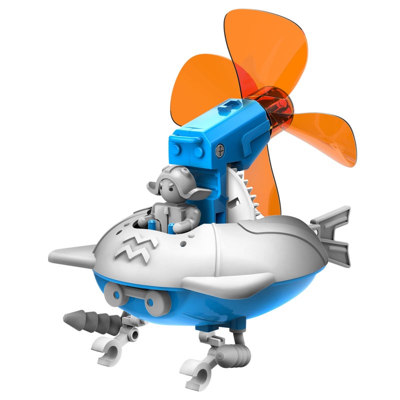 Thames & Kosmos WindBots 6-in-1 Engineering STEM Kit | Build 6 Wind-Powered Bots, No Batteries/Electricity Required | Explore Wind Technology, Gear Ratios & More | Full-Color Manual & Experiment Guide - Image 4