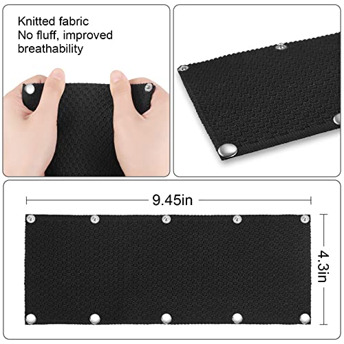 G GVOEARS GEVO Replacement Headphone Headband Cover for AKGs, Senheiser, Sony,ATH,Audio-Technica,Shure,Panasonice Headsets,Headband Cushion Easy Installation No Tool Needed(Black) - Image 3