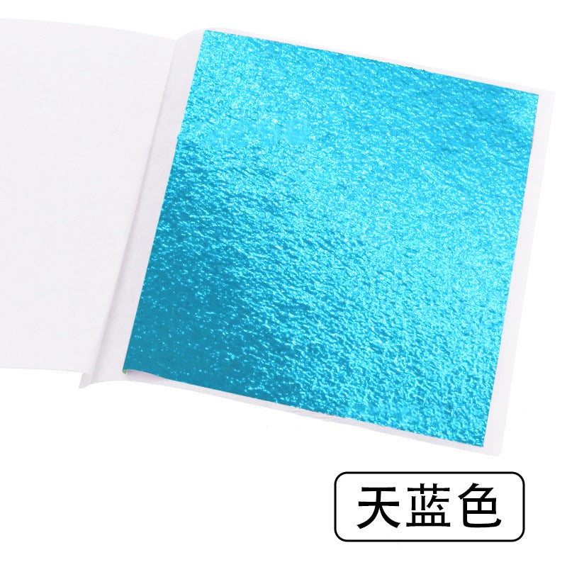 Forever Foil/Gold Foil Batch 9*9 Gold Foil Paper Gold Foil Taiwan Gold Foil Nail Art Raw Materials Gold And Silver Foil - Image 1