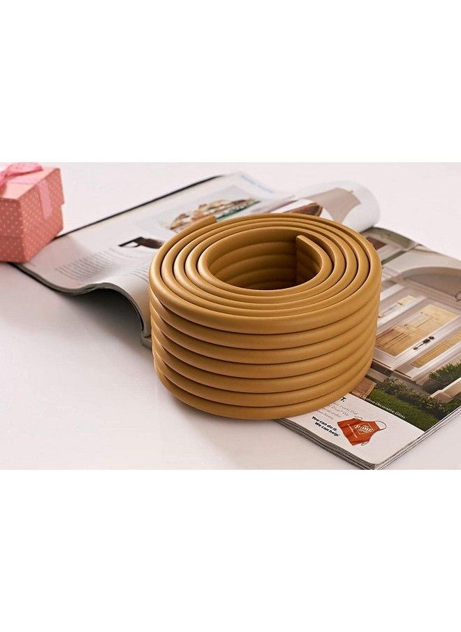 The Little Lookers Baby Proofing Edge Guard Roll; Child Safety Edge;Corner Protector; Soft Foam Bumper Guard ; 2 Metre; 6.5 Ft Pre Taped Extra Wide Strip (Golden 2 Metre; 6.5 Ft (Pack Of 2))  - Image 5