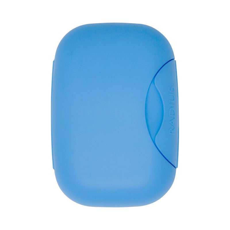 RADIUS Soap Travel Case, BPA-Free Recycled Plastic, Leakproof, Portable for Bathroom, Gym, Home, Camping - Light Blue - Image 2