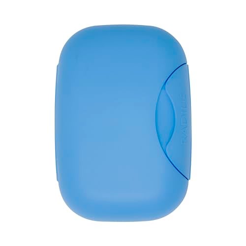 RADIUS Soap Travel Case, BPA-Free Recycled Plastic, Leakproof, Portable for Bathroom, Gym, Home, Camping - Light Blue - Image 1