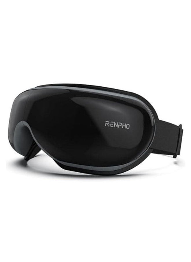 RENPHO Eyeris 1 Eye Massager With Heat Air Compression Bluetooth Music Rechargeable Eye Therapy Massager Black  - Image 1