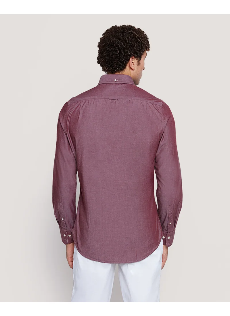 غانت Gant Men’S Slim Fit Cotton Poplin Shirt