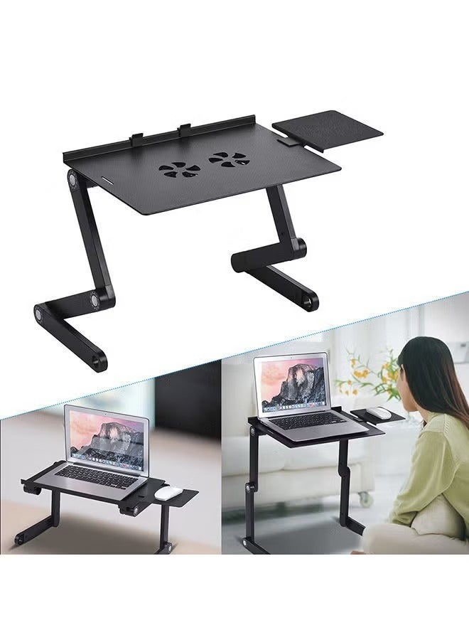 Aibecy Foldable Laptop Table Stand Black - Image 3
