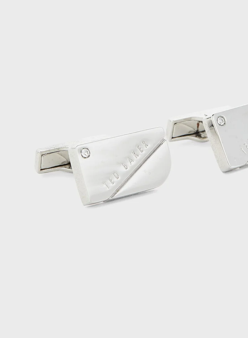 Ted Baker Lonep Corner Crystal Cufflinks