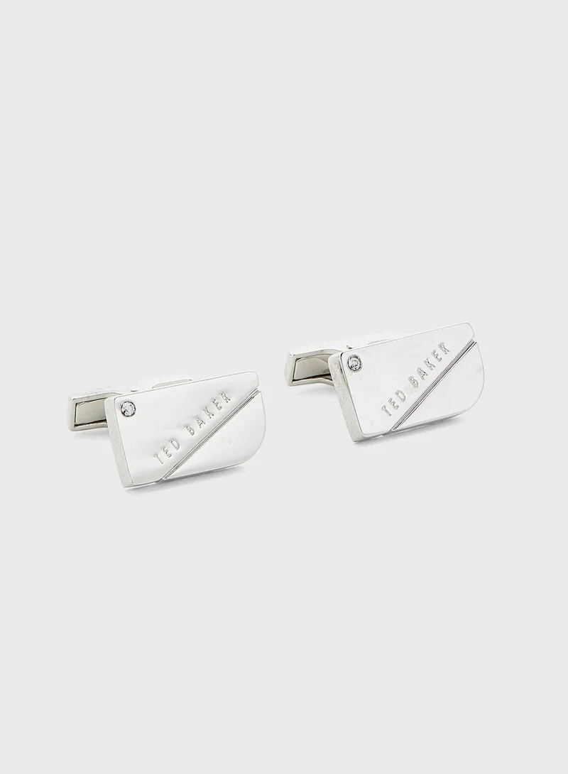 Ted Baker Lonep Corner Crystal Cufflinks