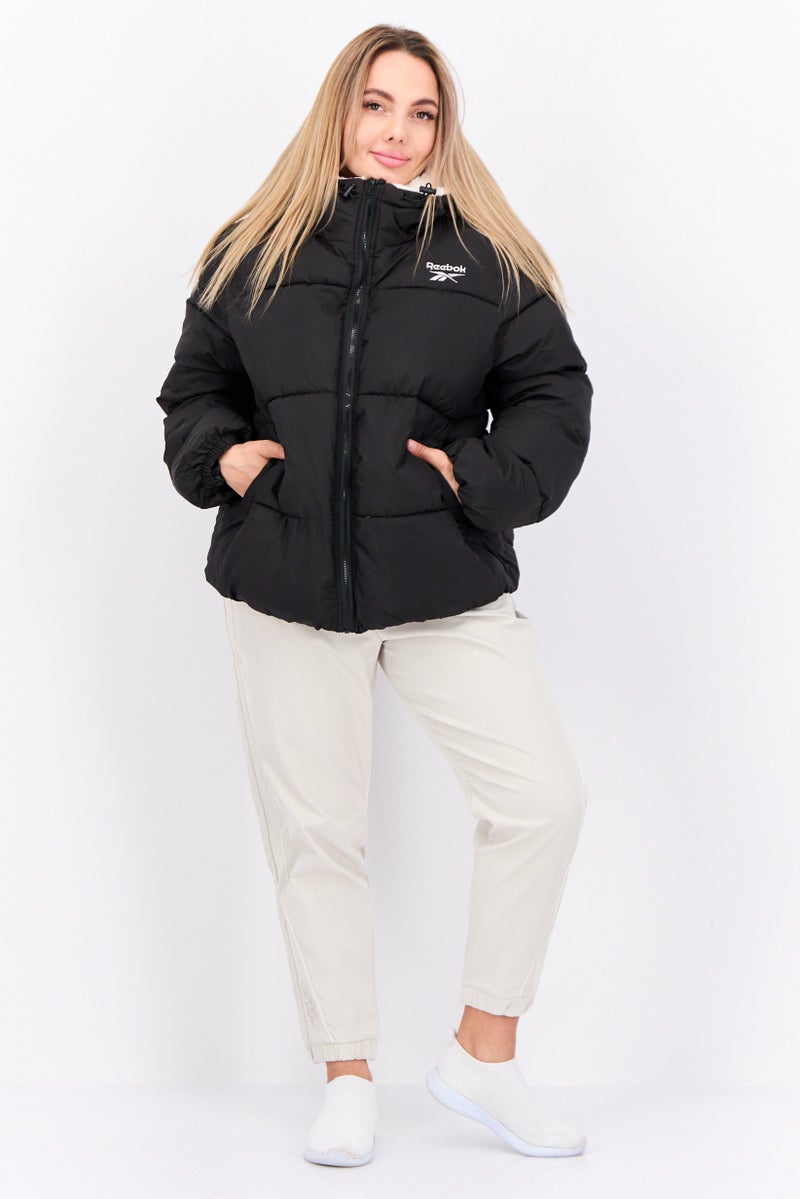 Reebok Women Sportswear Fit Outdoor Puffer Jacket, Black - Image 4