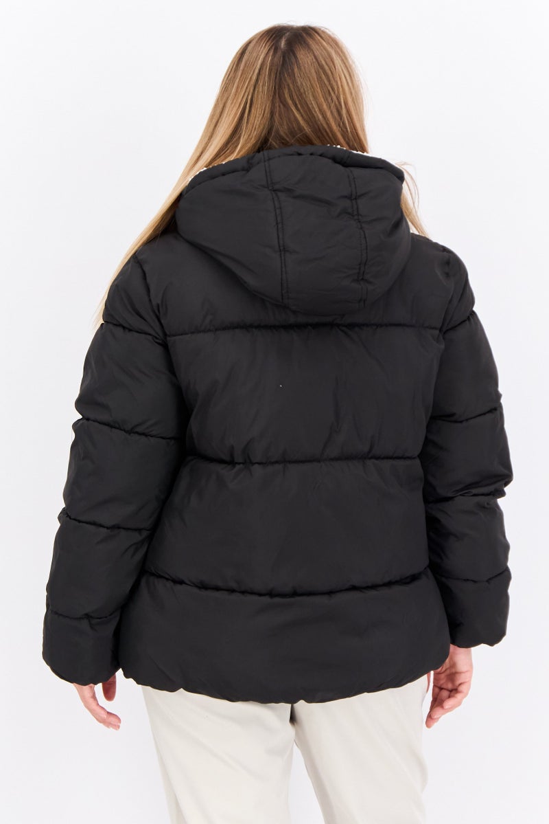 Reebok Women Sportswear Fit Outdoor Puffer Jacket, Black - Image 2