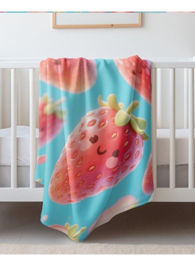 general Baby and children's cartoon flannel thin blanket (warm and comfortable, suitable for sleep, game use) 70cm*100cm - Image 2