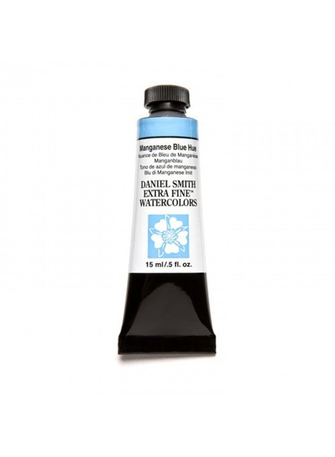 DANIEL SMITH Extra Fine Watercolor 15ml Paint Tube, Manganese Blue Hue (284600051) - Image 1