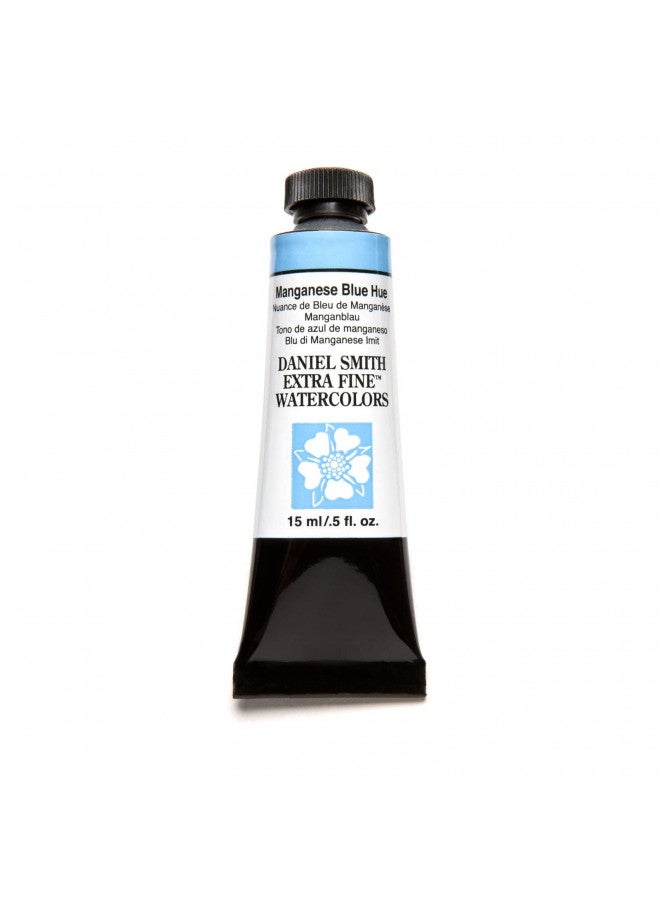 DANIEL SMITH Extra Fine Watercolor 15ml Paint Tube, Manganese Blue Hue (284600051) - Image 4