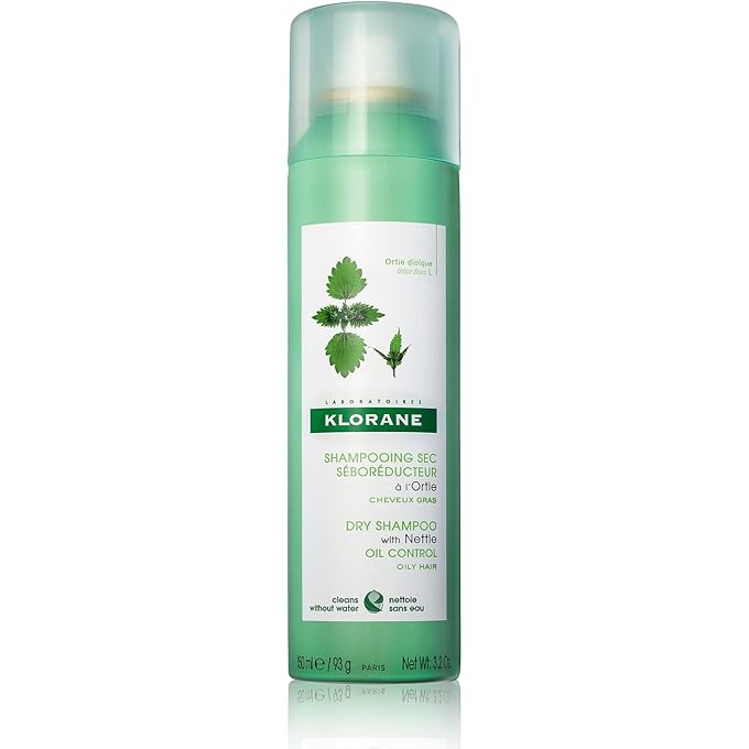 Klorane Dry Shampoo With Nettle Oil Control, 3.2 Oz. - Image 1