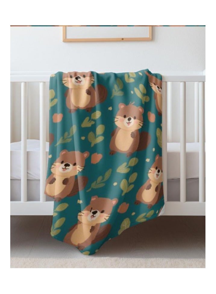 عام بطانية رقيقة من الفانيلا (دافئة ومريحة، ومناسبة للنوم واستخدام الألعاب وإزالة الغبار ومقاومة للرمل) 150 سم * 200 سم - 653 - Image 4