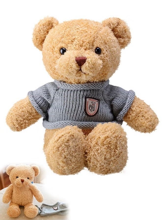 Teddy Bear Plush Toy 30cm, Stuffed Animal Toy, Gift for Kids Boys Girls (Brown)  - Image 1