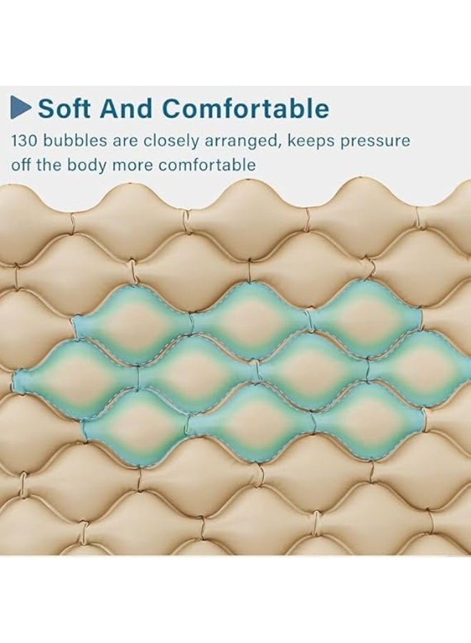 Medical Alternating Pressure Air Mattress with Electric Pump, Quiet Inflatable Air Bed for Bedridden Patients, Fits Standard Hospital and Home Care Beds - Image 4