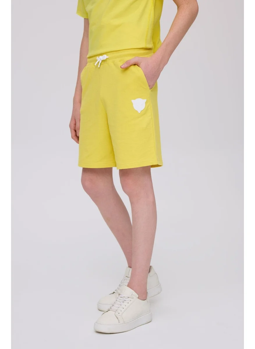 NEBBATI - Invalid brand Bg Store Boy Yellow Shorts