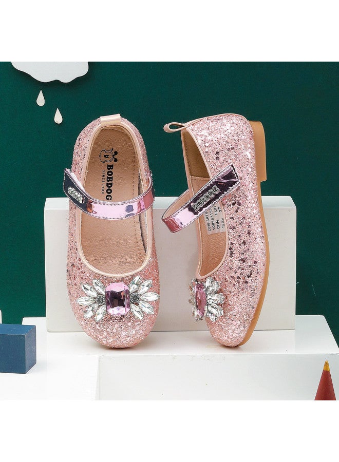 Babu Bean 【Mary Jane Leather Shoes】 موسم العودة إلى المدرسة ربيع/خريف أحذية المشي ذات النعل اللين للأداء للفتيات والأطفال الكبار أحذية أطفال موضة - Image 5