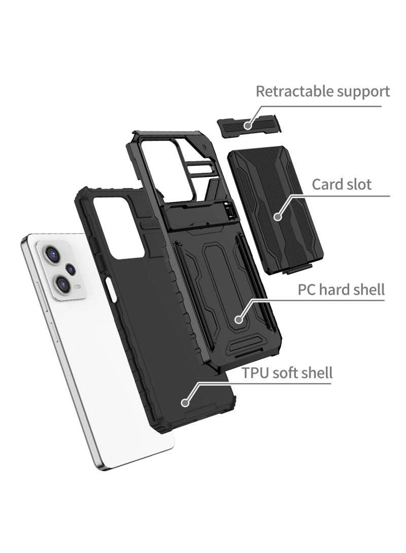 يوك غطاء حماية واقٍ لهاتف Xiaomi Poco X5 Pro/Redmi Note 12 Pro أسود - Image 3