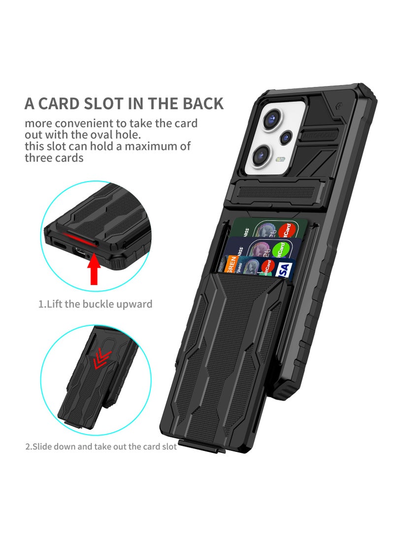 يوك غطاء حماية واقٍ لهاتف Xiaomi Poco X5 Pro/Redmi Note 12 Pro أسود - Image 2