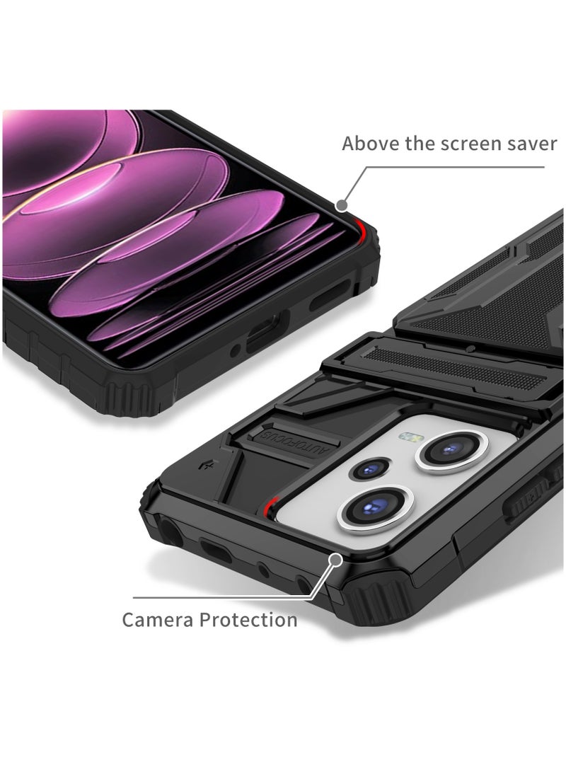 يوك غطاء حماية واقٍ لهاتف Xiaomi Poco X5 Pro/Redmi Note 12 Pro أسود - Image 4