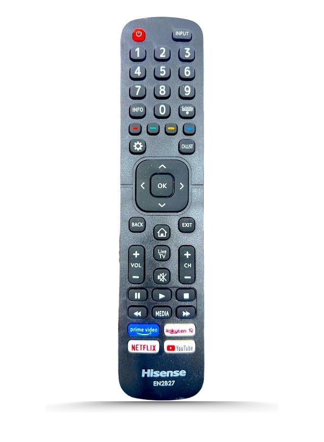 Remote control for Hisense Smart LCD LED TV, black - Image 1