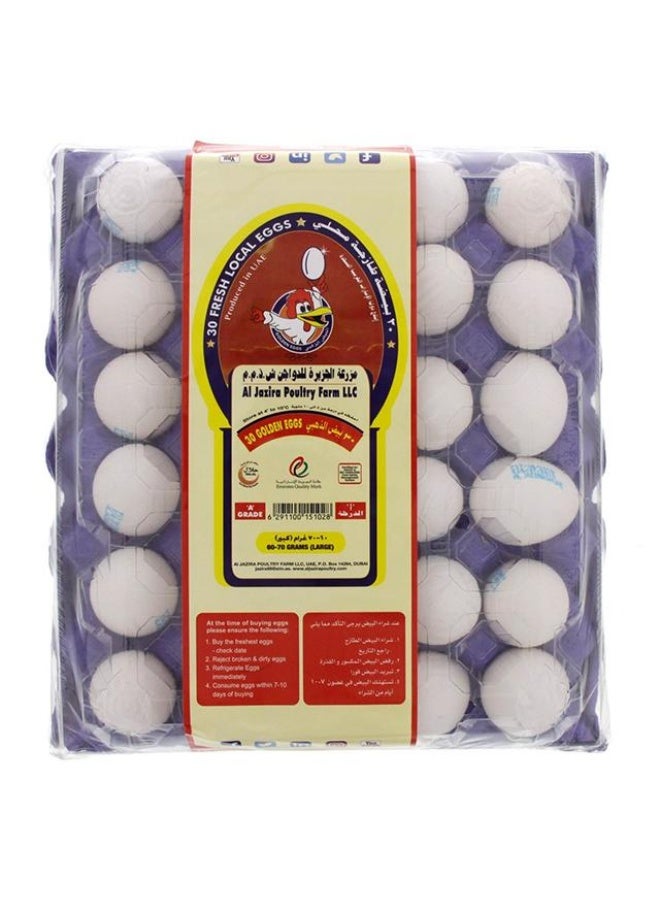 Eggs, Large White - 30 eggs, UAE