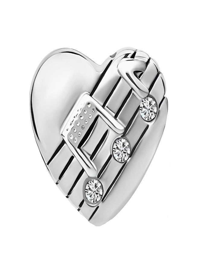 كون بيد خرزات كونبيد الذهبية على شكل نوتة موسيقية وقلب، متوافقة مع أساور باندورا، هدايا مجوهرات عيد ميلاد للنساء - Image 3