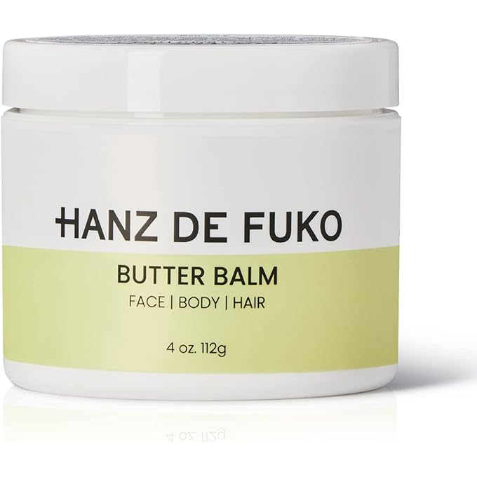 hanz de fuko Butter Balm - Use for Face, Lips, Beard, Hair, Body, Dry Skin & More  Nourishing Botanical Moisturizer, Helps Soothe & Repair w/Shea Butter & Avocado Oil  4 oz - Image 1