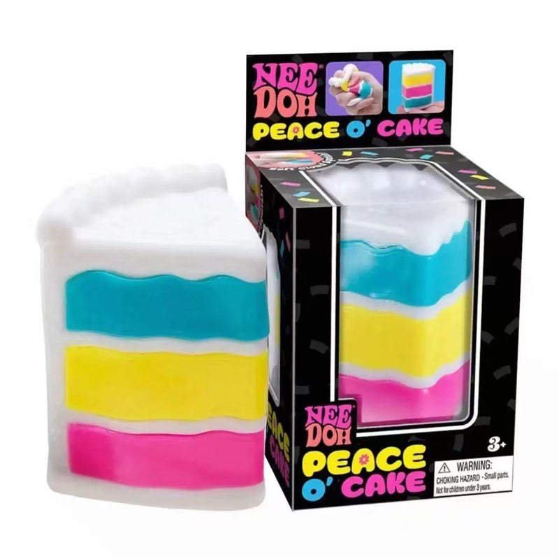TPR Sandwich Cake Stress Relief Squishy Toy - Image 2