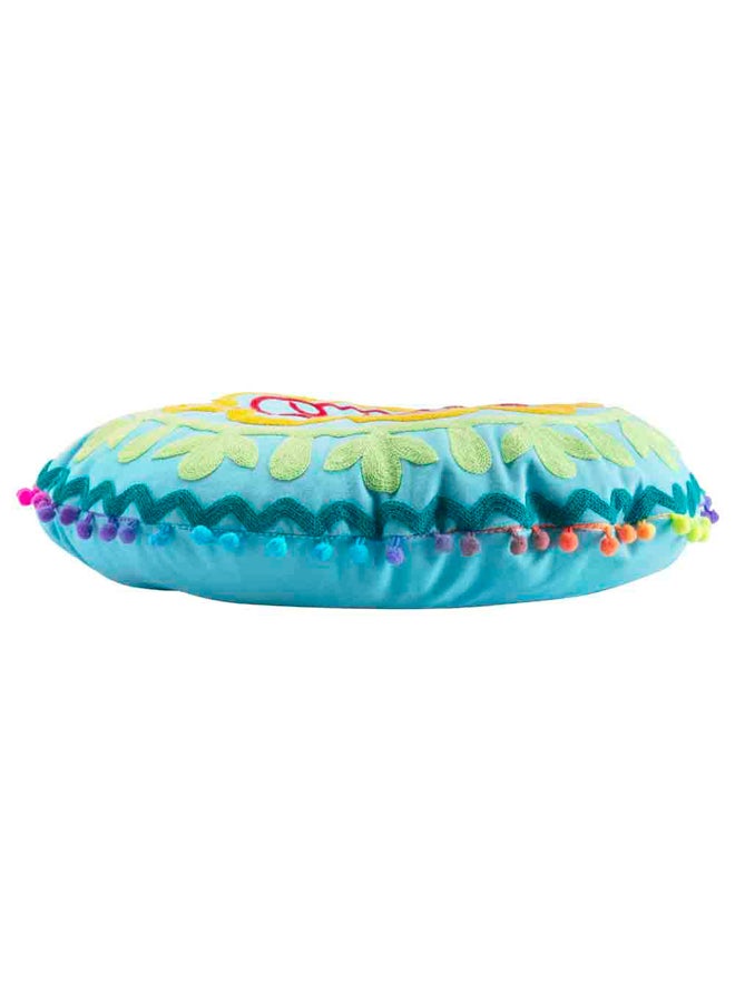 AL SANIDI Comfortable multi-use Ground cushion, Turquoise - Image 3