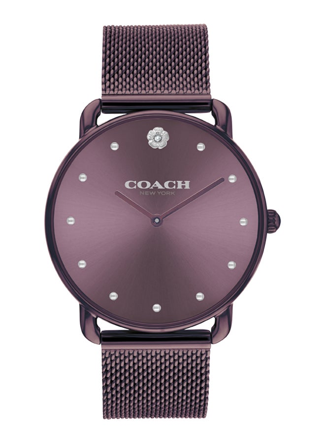 COACH Women's Analog Round Shape Stainless Steel Wrist Watch 14504211 - 36 Mm - Image 1