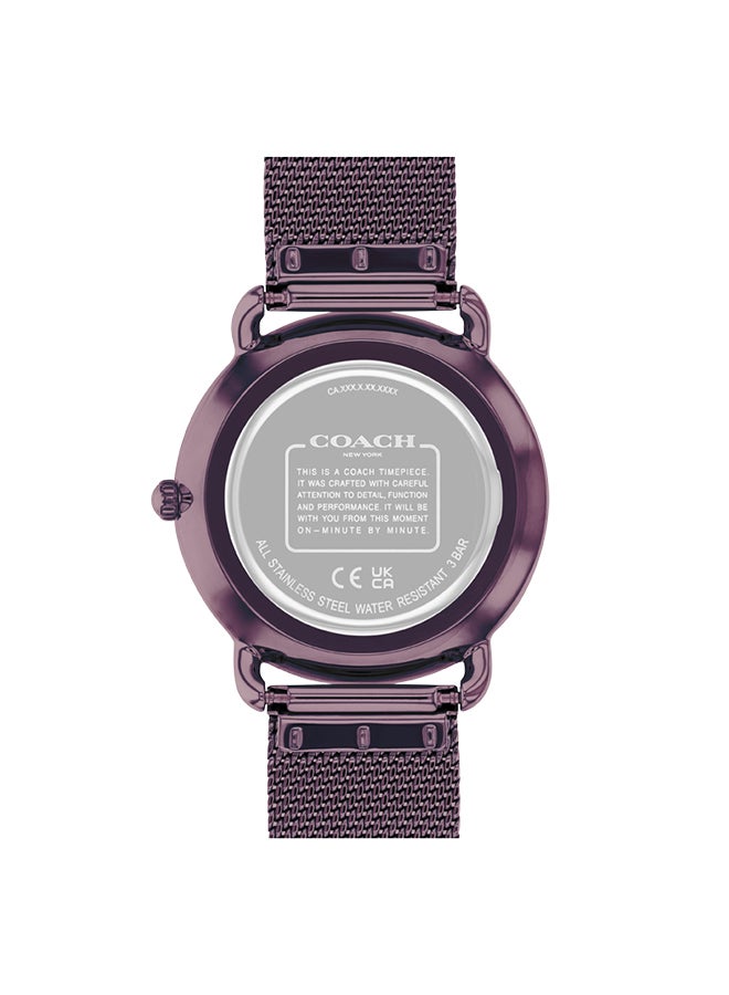 COACH Women's Analog Round Shape Stainless Steel Wrist Watch 14504211 - 36 Mm - Image 3