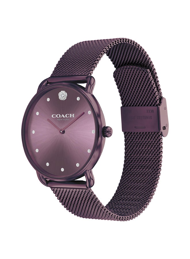 COACH Women's Analog Round Shape Stainless Steel Wrist Watch 14504211 - 36 Mm - Image 2