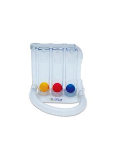Spirometer For Breathing Exercise 3 Ball Lung Exerciser Respiratory Exerciser (Best Spirometer)