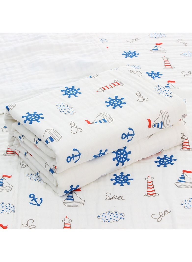 Loquat Pure Cotton Cartoon Printed Bath Towels