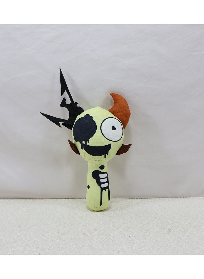 عام دمية سبرونكي من لعبة إنكريديبوك (Incredibox) للنغمات والقرنات، وهي من الملحقات الخاصة باللعبة. هذه الدمية الرفيعة تم إستعادة صورتها بكل دقة، ومناسبة كهدية للتجميع. طولها 25 سم. - Image 1